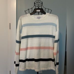 ✨ Striped Sweater Size L ✨